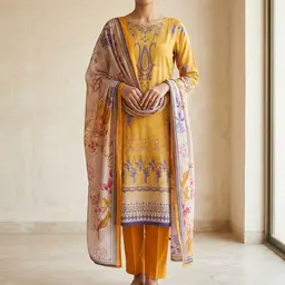 yellow-floral-unstitched-salwar-kameez-set-elegant-3piece-ethnic-wear-for-women