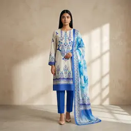 blue-white-pakistanistyle-3piece-floral-lawn-suit