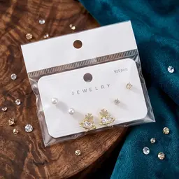 diamond-butterfly-floral-stud-earrings-set-for-women-elegant-korean-style-jewelry-chinese-imported